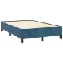 Boxspringbett mit Matratze und LED dunkelblauem Samt 120x190 cm von vidaXL, Betten und Lattenroste - Ref: Foro24-3270303, Pre...
