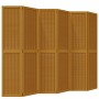 Biombo separador de 6 paneles madera maciza paulownia marrón by vidaXL, Room dividers - Ref: Foro24-358826, Price: 137,42 €, ...