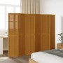 Biombo separador de 6 paneles madera maciza paulownia marrón by vidaXL, Room dividers - Ref: Foro24-358826, Price: 137,42 €, ...