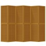 Biombo separador de 6 paneles madera maciza paulownia marrón by vidaXL, Room dividers - Ref: Foro24-358826, Price: 137,42 €, ...