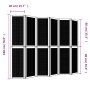 Biombo separador de 6 paneles madera maciza paulownia marrón by vidaXL, Room dividers - Ref: Foro24-358826, Price: 137,42 €, ...