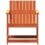 Silla de jardín madera maciza de pino marrón cera 62x56x77 cm by vidaXL, Modular outdoor sofas - Ref: Foro24-844662, Price: 5...