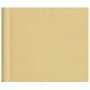 Balkonbildschirm aus 100% Polyester Oxford in Sandfarbe, 90x1000 cm. von vidaXL, Sonnenschirme - Ref: Foro24-4000034, Preis: ...