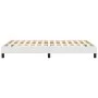 White synthetic leather bed frame 120x190 cm by vidaXL, Beds and slatted bases - Ref: Foro24-379497, Price: 116,52 €, Discoun...
