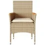 Sillones de jardín con cojines 2 uds ratán sintético beige by vidaXL, Garden chairs - Ref: Foro24-368121, Price: 144,09 €, Di...