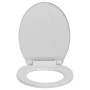 Hellgrauer ovaler Soft-Close-WC-Sitz und -Deckel von vidaXL, Toiletten- und Bidetsitze - Ref: Foro24-145814, Preis: 25,01 €, ...