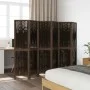 Biombo separador de 6 paneles madera paulownia marrón oscuro by vidaXL, Room dividers - Ref: Foro24-358665, Price: 125,97 €, ...