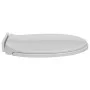 Hellgrauer ovaler Soft-Close-WC-Sitz und -Deckel von vidaXL, Toiletten- und Bidetsitze - Ref: Foro24-145814, Preis: 24,53 €, ...