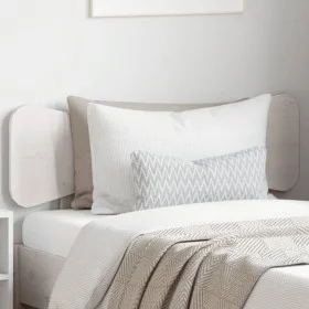 Solid white pine wood bed headboard 100 cm by vidaXL, Headboards and footboards - Ref: Foro24-844790, Price: 38,71 €, Discoun...