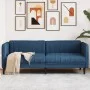 Dreisitzer-Sofa aus blauem Stoff von vidaXL, Sofas - Ref: Foro24-372619, Preis: 329,43 €, Rabatt: %