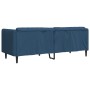 Dreisitzer-Sofa aus blauem Stoff von vidaXL, Sofas - Ref: Foro24-372619, Preis: 335,41 €, Rabatt: %