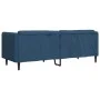 Sofá de 3 plazas tela azul by vidaXL, Sofas - Ref: Foro24-372619, Price: 329,43 €, Discount: %