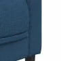 Sofá de 3 plazas tela azul by vidaXL, Sofas - Ref: Foro24-372619, Price: 329,43 €, Discount: %