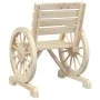 Sillas de jardín 4 unidades madera maciza de abeto de vidaXL, Sillas de jardín - Ref: Foro24-3207127, Precio: 359,06 €, Descu...