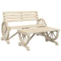 4-teiliges Gartensitzgruppen-Set aus massivem Fichtenholz von vidaXL, Gartensets - Ref: Foro24-3207131, Preis: 407,42 €, Raba...