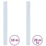 Mattierte Fensterscheiben 3 Stück Weiß Transparentes PVC von vidaXL, Fensterfolien - Ref: Foro24-3208951, Preis: 70,87 €, Rab...