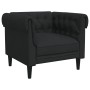 Schwarzes Chesterfield-Sofa aus Stoff von vidaXL, Sofas - Ref: Foro24-372540, Preis: 208,92 €, Rabatt: %