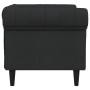 Schwarzes Chesterfield-Sofa aus Stoff von vidaXL, Sofas - Ref: Foro24-372540, Preis: 208,92 €, Rabatt: %