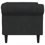 Schwarzes Chesterfield-Sofa aus Stoff von vidaXL, Sofas - Ref: Foro24-372540, Preis: 205,37 €, Rabatt: %