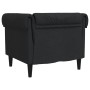 Schwarzes Chesterfield-Sofa aus Stoff von vidaXL, Sofas - Ref: Foro24-372540, Preis: 208,92 €, Rabatt: %
