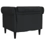 Schwarzes Chesterfield-Sofa aus Stoff von vidaXL, Sofas - Ref: Foro24-372540, Preis: 205,37 €, Rabatt: %