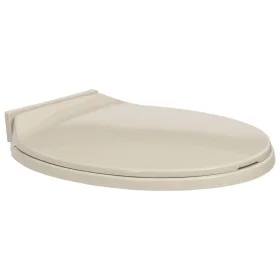Apricot oval soft close toilet seat and lid by vidaXL, Toilet and bidet seats - Ref: Foro24-145818, Price: 30,07 €, Discount: %