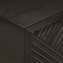Massivholz-Nachttisch aus Mangoholz und schwarzem Eisen, 40x30x50 cm. von vidaXL, Schließfächer und Lagerschränke - Ref: Foro...