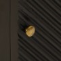 Mesita de noche madera maciza mango y hierro negro 40x30x50 cm by vidaXL, Lockers and storage cabinets - Ref: Foro24-372024, ...