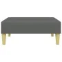 Sofá cama de 2 plazas con almohadas y taburete tela gris oscuro by vidaXL, Sofas - Ref: Foro24-3216259, Price: 325,93 €, Disc...