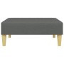 Sofá cama de 2 plazas con almohadas y taburete tela gris oscuro by vidaXL, Sofas - Ref: Foro24-3216259, Price: 332,24 €, Disc...