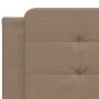 Gepolstertes Bettkopfteil aus Cappuccino-Kunstleder, 200 cm von vidaXL, Kopf- und Fußteile - Ref: Foro24-374887, Preis: 50,72...