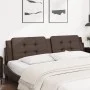 Gepolstertes Bettkopfteil aus braunem Kunstleder, 200 cm von vidaXL, Kopf- und Fußteile - Ref: Foro24-374885, Preis: 50,87 €,...