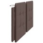 Gepolstertes Bettkopfteil aus braunem Kunstleder, 200 cm von vidaXL, Kopf- und Fußteile - Ref: Foro24-374885, Preis: 51,64 €,...