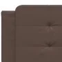 Gepolstertes Bettkopfteil aus braunem Kunstleder, 200 cm von vidaXL, Kopf- und Fußteile - Ref: Foro24-374885, Preis: 50,87 €,...