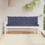 Cojines banco jardín 2 uds tela Oxford azul marino 180x50x7 cm de vidaXL, Cojines para sillas y sofás - Ref: Foro24-379106, P...