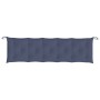 Cojines banco jardín 2 uds tela Oxford azul marino 180x50x7 cm by vidaXL, Cushions for chairs and sofas - Ref: Foro24-379106,...