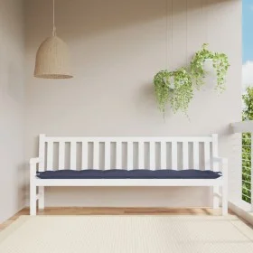 Kissen für Gartenbank aus marineblauem Oxford-Stoff 200x50x7 cm. von vidaXL, Kissen für Stühle und Sofas - Ref: Foro24-379022...