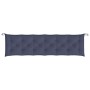 Cojín para banco de jardín tela Oxford azul marino 200x50x7 cm by vidaXL, Cushions for chairs and sofas - Ref: Foro24-379022,...