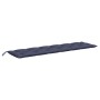 Cojín para banco de jardín tela Oxford azul marino 200x50x7 cm by vidaXL, Cushions for chairs and sofas - Ref: Foro24-379022,...