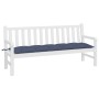 Cojín para banco de jardín tela Oxford azul marino 180x50x7 cm by vidaXL, Cushions for chairs and sofas - Ref: Foro24-379001,...