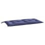 Cojines banco jardín 2 uds tela Oxford azul marino 100x50x7 cm by vidaXL, Cushions for chairs and sofas - Ref: Foro24-379043,...