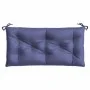Cojines banco jardín 2 uds tela Oxford azul marino 100x50x7 cm de vidaXL, Cojines para sillas y sofás - Ref: Foro24-379043, P...