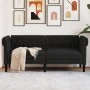 Zweiplätziges Chesterfield-Sofa aus schwarzem Stoff. von vidaXL, Sofas - Ref: Foro24-372549, Preis: 272,26 €, Rabatt: %