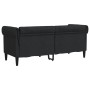 Sofá Chesterfield de 2 plazas tela negro by vidaXL, Sofas - Ref: Foro24-372549, Price: 293,95 €, Discount: %
