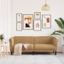 Dreisitzer-Sofa aus braunem Wildleder-Imitat von vidaXL, Sofas - Ref: Foro24-372594, Preis: 315,19 €, Rabatt: %