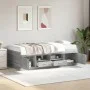 Tumbona con cajones madera ingeniería gris Sonoma 100x200 cm de vidaXL, Camas y somieres - Ref: Foro24-3280242, Precio: 190,8...