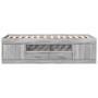 Tumbona con cajones madera ingeniería gris Sonoma 100x200 cm de vidaXL, Camas y somieres - Ref: Foro24-3280242, Precio: 193,4...