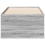 Tumbona con cajones madera ingeniería gris Sonoma 100x200 cm de vidaXL, Camas y somieres - Ref: Foro24-3280242, Precio: 190,8...