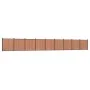 Braunes WPC-Zaunpaneel 1564x186 cm von vidaXL, Zaunpaneele - Ref: Foro24-3282806, Preis: 3,00 €, Rabatt: %