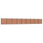 Panel de valla WPC marrón 1564x186 cm by vidaXL, fence panels - Ref: Foro24-3282806, Price: 3,00 €, Discount: %